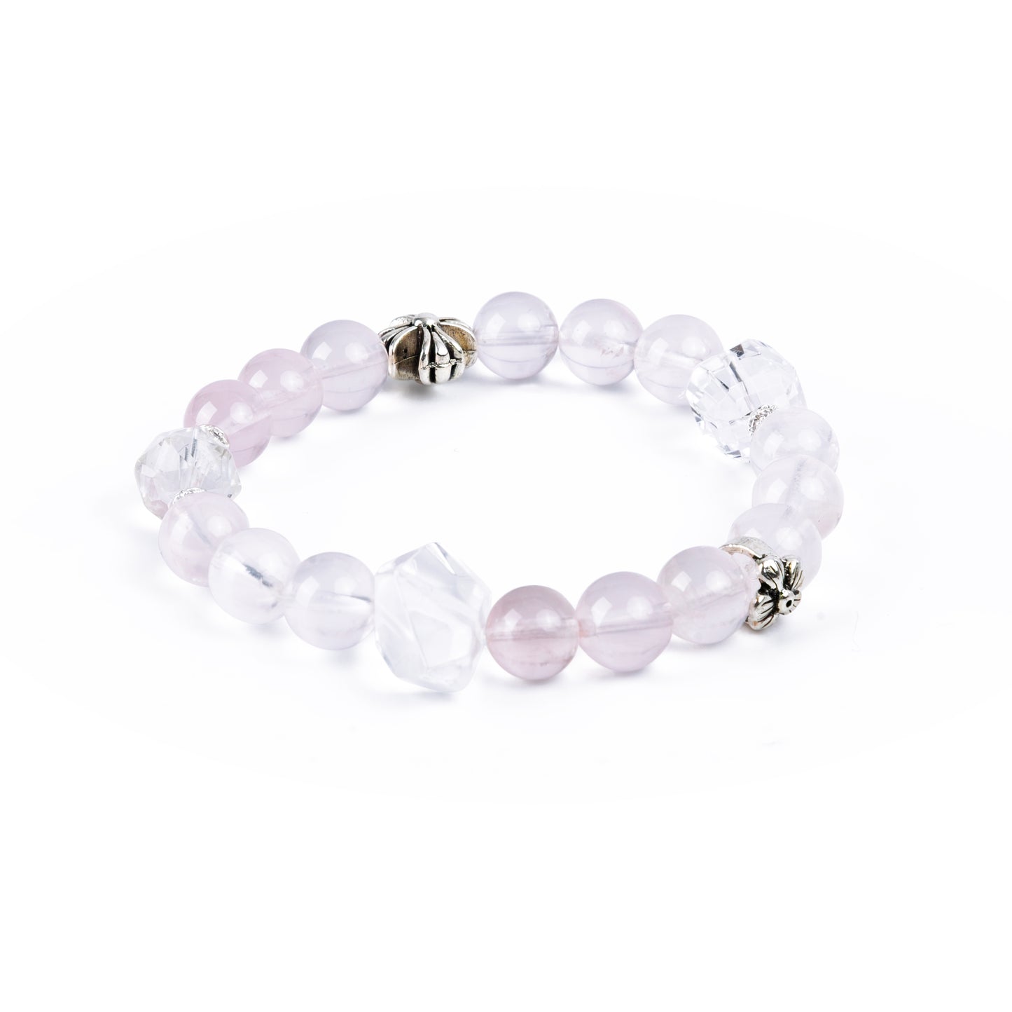 Radiant Harmony Hexagram Bracelet